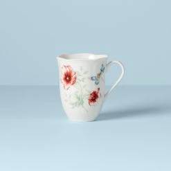 Lenox Butterfly Meadow Red Mug -lenox Store Online 885488 w10 3925fff2 a69f 4a8a bf0d 3edebd2a4748