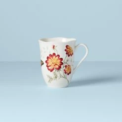 Lenox Butterfly Meadow Red Mug