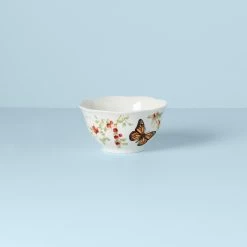 Lenox Butterfly Meadow Red Bowl