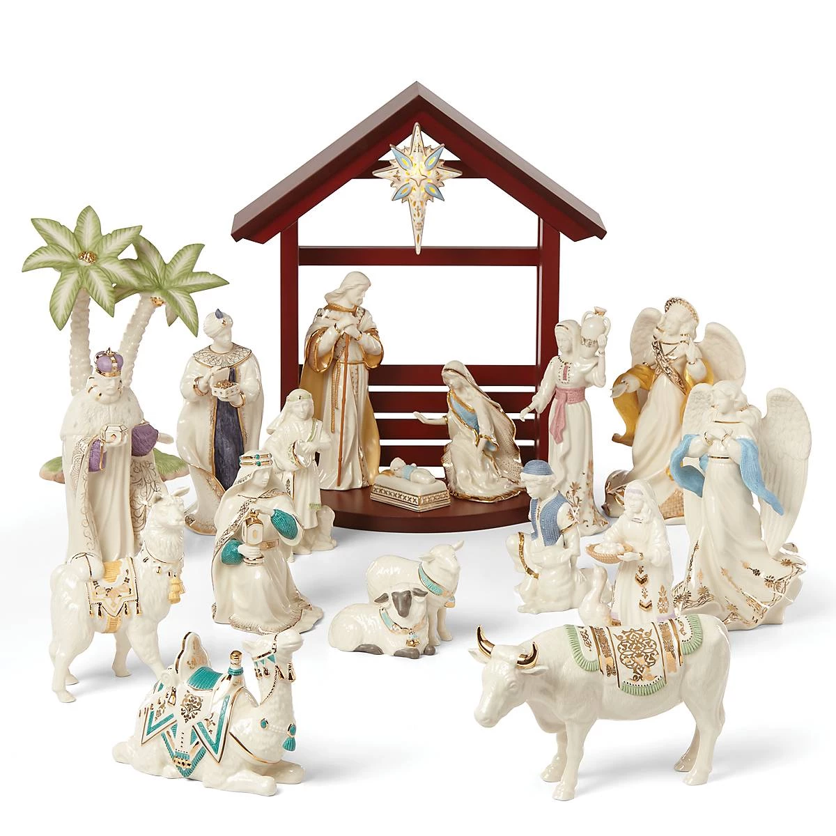 Lenox First Blessing Nativity™ Woman & Jug Figure 5 Lenox First Blessing Nativity™ Woman & Jug Figure - Image 3
