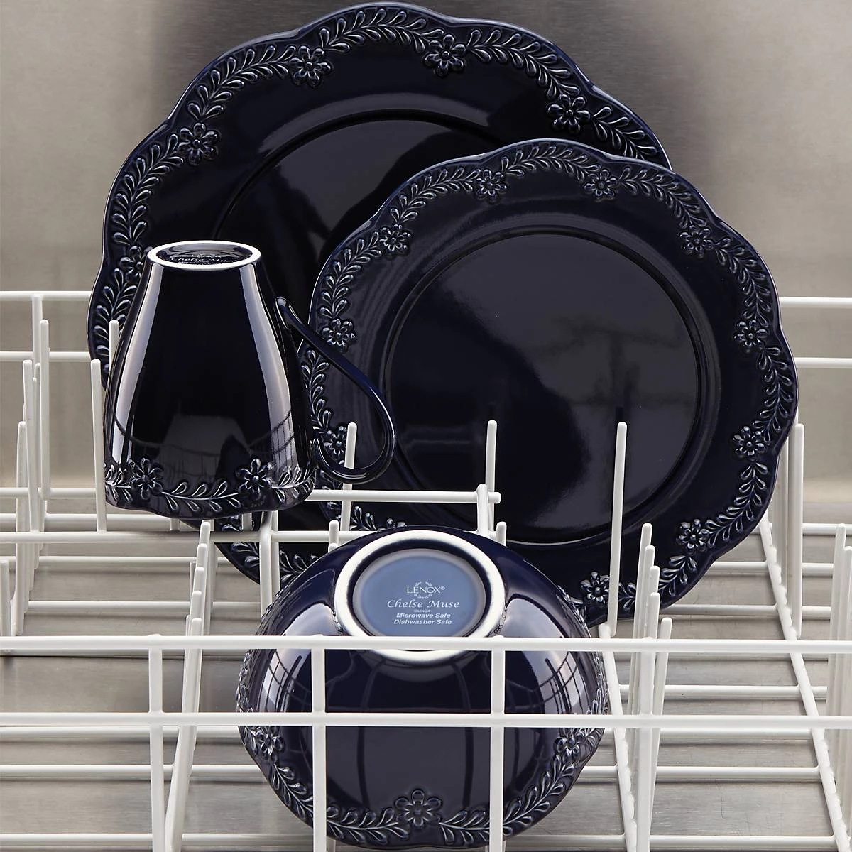 Lenox Chelse Muse Floral 12-Piece Dinnerware Set 15 Lenox Chelse Muse Floral 12-Piece Dinnerware Set - Image 13