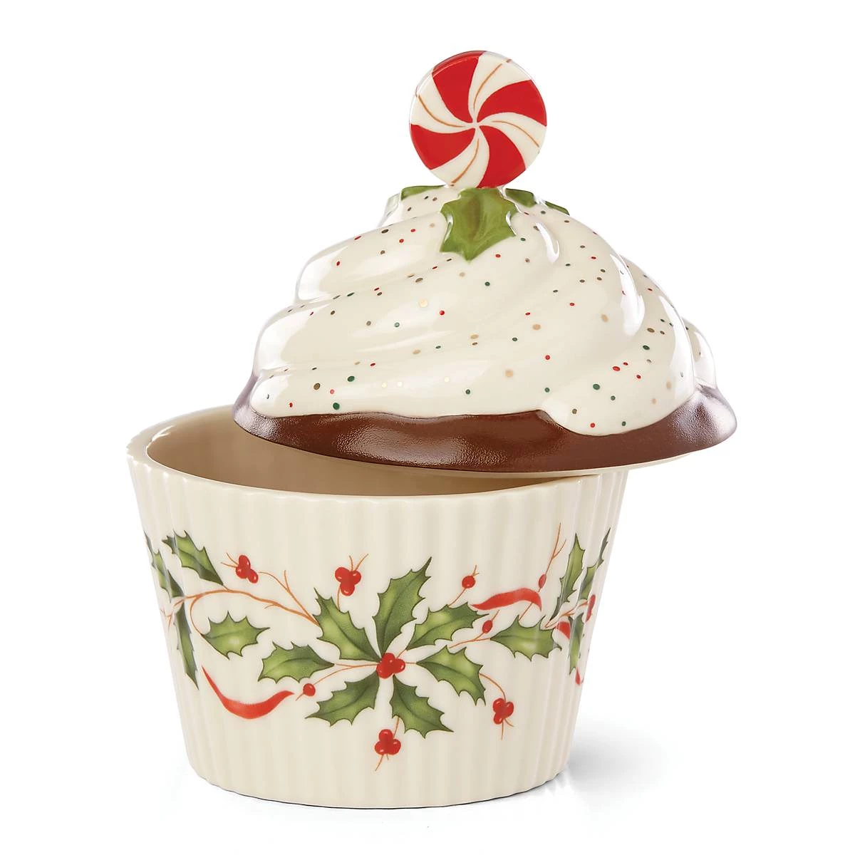 Lenox Hosting the Holidays™ Cupcake Candy Dish 5 Lenox Hosting the Holidays™ Cupcake Candy Dish - Image 3