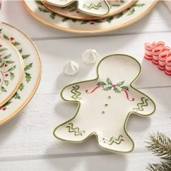 Lenox Holiday™ Gingerbread Man Accent Plate -lenox Store Online 887060 w1 769f078b 63b8 4c7a b4a0 47be2ebb8000