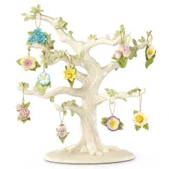 Lenox Celebrate Flowers 10-Piece Ornament & Tree Set -lenox Store Online 887873 wHR