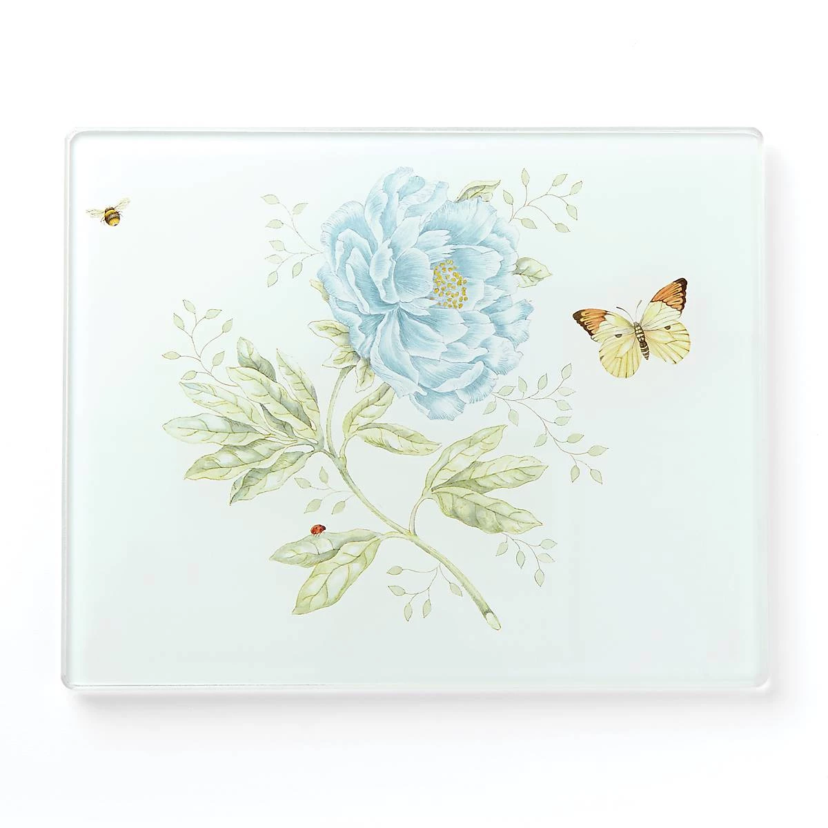 Lenox Butterfly Meadow® Small Glass Cutting Board 3 Lenox Butterfly Meadow® Small Glass Cutting Board