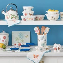 Lenox Butterfly Meadow® 4-piece Utensil Holder Set -lenox Store Online 888087 w1