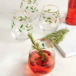 Lenox Holiday™ 4-piece Stemless Wine Glasses -lenox Store Online 888202 w1 9f2377fc 2084 4b2d 9bce 553baa187700