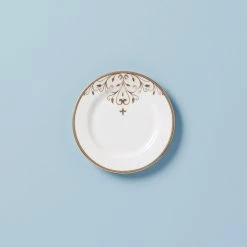 Lenox Opal Innocence Scroll Bread Plate -lenox Store Online 888221 w10