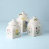 Lenox Butterfly Meadow Kitchen 3-Piece Canister Set