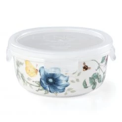 Lenox Butterfly Meadow Small Round Food Container -lenox Store Online 888263 wHR