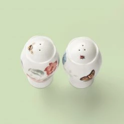 Lenox Butterfly Meadow Salt & Pepper Shakers 14 Lenox Butterfly Meadow Salt & Pepper Shakers -lenox Store Online 888265 w13