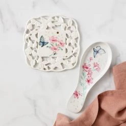 Lenox Butterfly Meadow Spoon Rest -lenox Store Online 888266 w11