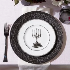 Lenox Vintage Halloween 4-Piece Dessert Plate Set 17 Lenox Vintage Halloween 4-Piece Dessert Plate Set -lenox Store Online 888918 891431 LNP S22 FEA 3A