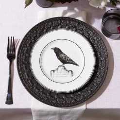 Lenox Vintage Halloween 4-Piece Dessert Plate Set 18 Lenox Vintage Halloween 4-Piece Dessert Plate Set -lenox Store Online 888918 891431 LNP S22 FEA 4A