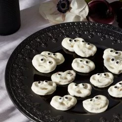 Lenox Chelse Muse Fleur Matte Black 4pc Dinner Plate Set -lenox Store Online 888918 LNP S23 FEA 6