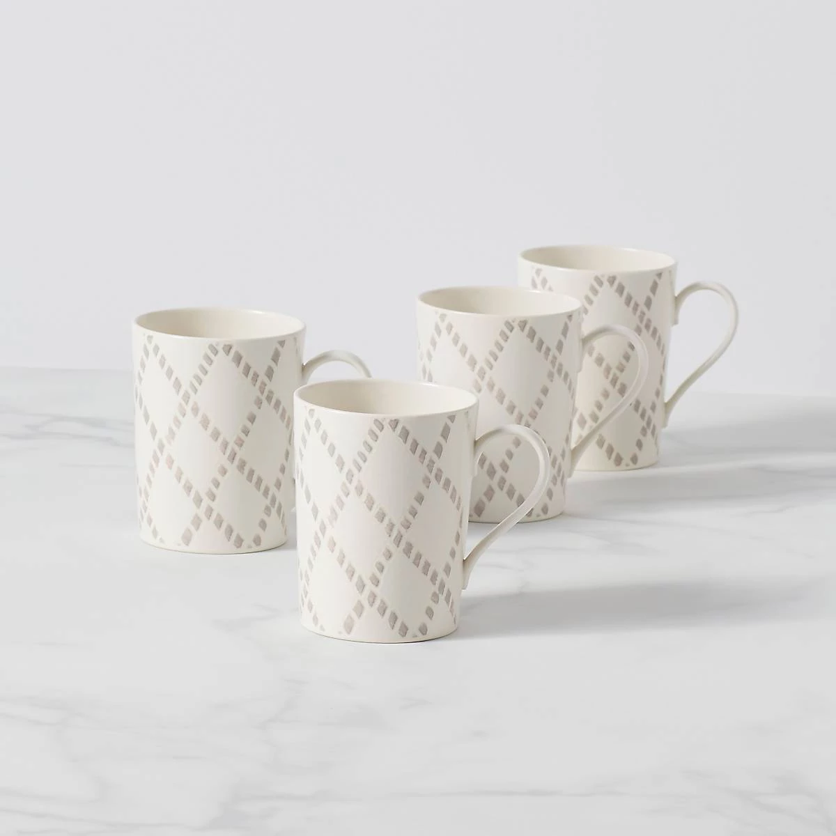 Lenox Textured Neutrals 4-piece Mug Set 9 Lenox Textured Neutrals 4-piece Mug Set - Image 7