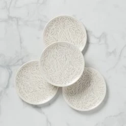 Lenox Textured Neutrals 4-piece Accent Plate Set