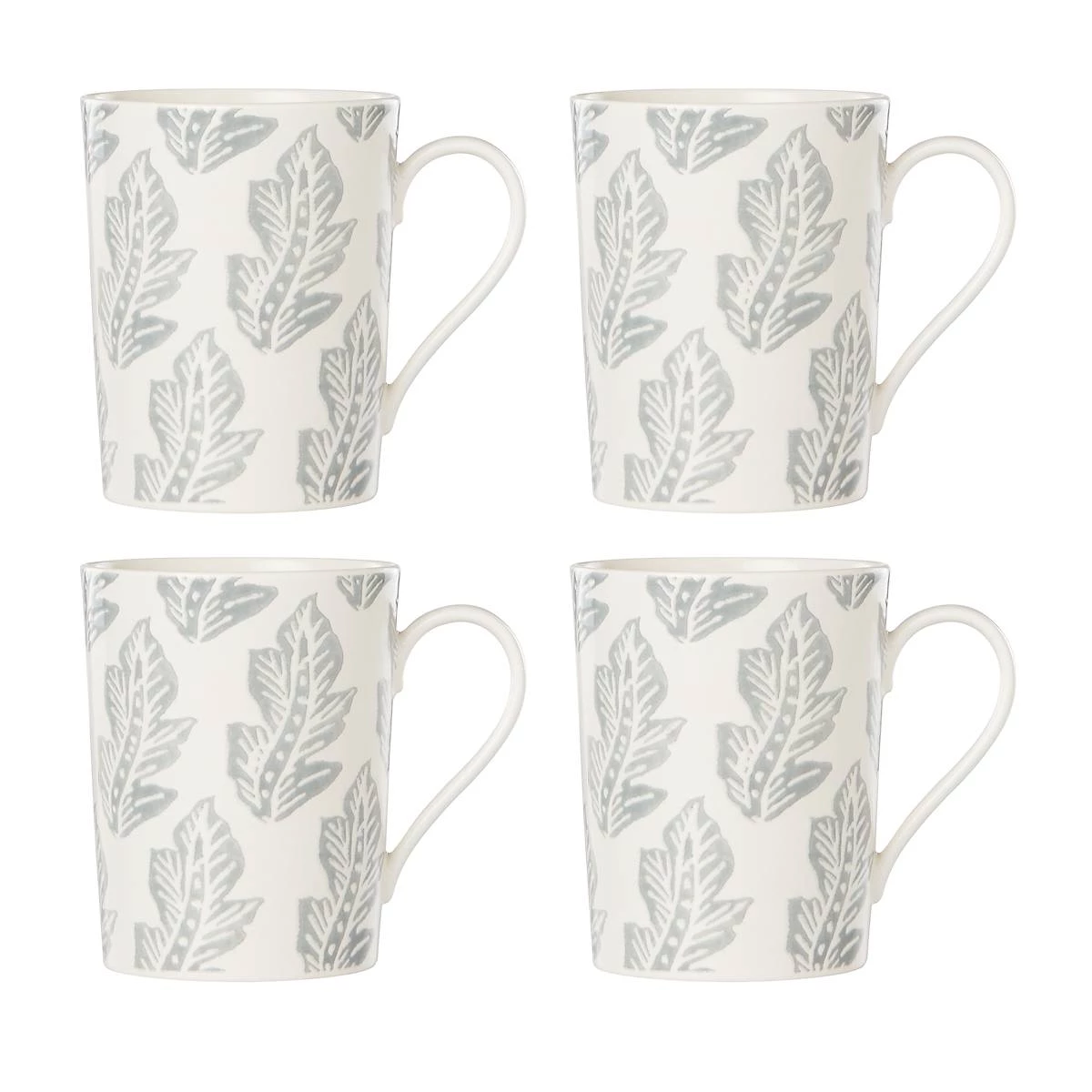 Lenox Textured Neutrals 4-piece Mug Set 4 Lenox Textured Neutrals 4-piece Mug Set - Image 2