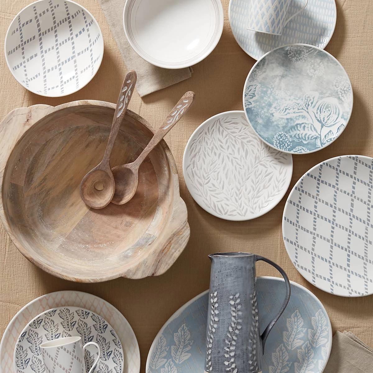 Lenox Textured Neutrals 4-piece Dinner Plate Set 7 Lenox Textured Neutrals 4-piece Dinner Plate Set - Image 5