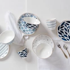 Lenox Blue Bay 12pc Dessert Set -lenox Store Online 890194 w1