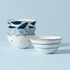 Lenox Blue Bay 4-piece Dessert Bowl Set -lenox Store Online 890196 w10