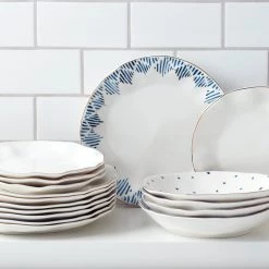 Lenox Blue Bay 4-Piece Dinner Plate Set 21 Lenox Blue Bay 4-Piece Dinner Plate Set -lenox Store Online 890198 w11