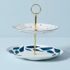 Lenox Blue Bay 2-Tiered Server -lenox Store Online 890202 w10