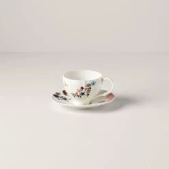 Lenox Sprig & Vine Teacup & Saucer 14 Lenox Sprig & Vine Teacup & Saucer -lenox Store Online 890727 w10