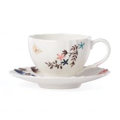 Lenox Sprig & Vine Teacup & Saucer 16 Lenox Sprig & Vine Teacup & Saucer -lenox Store Online 890727 wHR