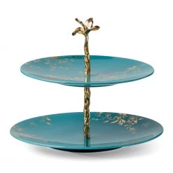 Lenox Sprig & Vine 2-Tiered Server -lenox Store Online 890740 wHR