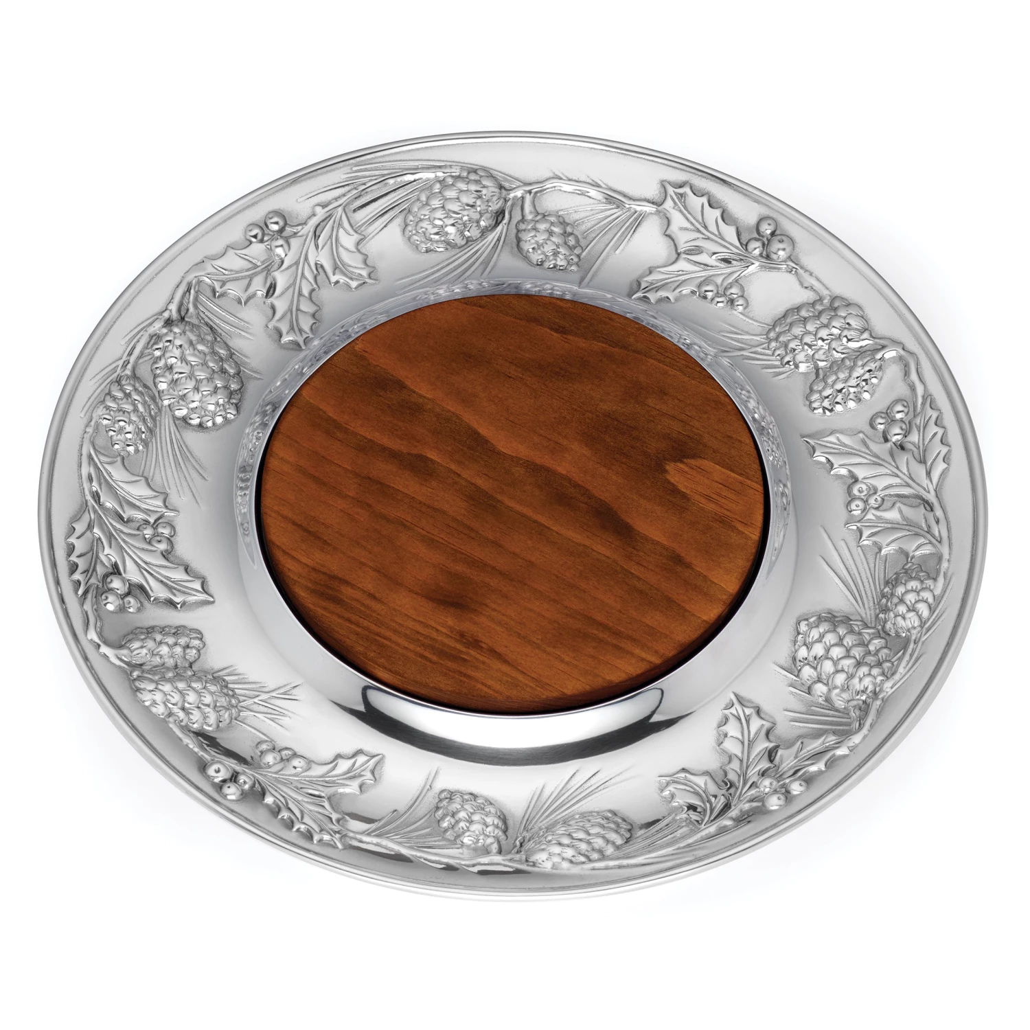Lenox Holiday Metal & Wood Cheeseboard 4 Lenox Holiday Metal & Wood Cheeseboard - Image 2