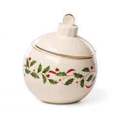 Lenox Holiday Ornament Candy Jar -lenox Store Online 890765 wHR