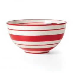 Lenox Holiday Handpaint Stripe Mixing Bowl -lenox Store Online 890773 wHR