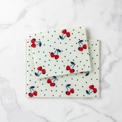 Kate Spade Vintage Cherry Dot 2-Piece Prep Board Set