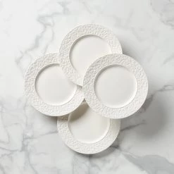 Kate Spade Blossom Lane 4-Piece Accent Plate Set