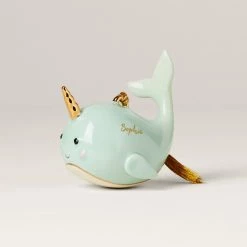 Lenox Narwhal Ornament