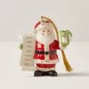 Lenox Santa's List Ornament -lenox Store Online 891987 w10