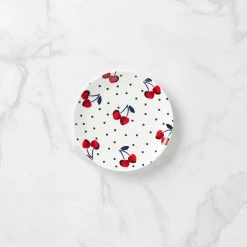 Kate Spade Vintage Cherry Dot Accent Plate