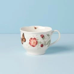 Lenox Butterfly Meadow 2-Piece Latte Mug Set