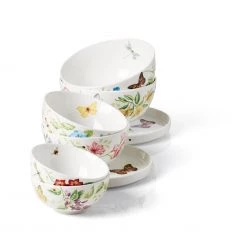 Lenox Butterfly Meadow Luna 8pc Nesting Dinnerware Set -lenox Store Online 892493 w17