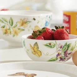 Lenox Butterfly Meadow Luna 8pc Nesting Dinnerware Set -lenox Store Online 892493 w19