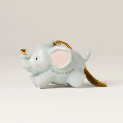Lenox Baby's First Christmas Elephant Ornament