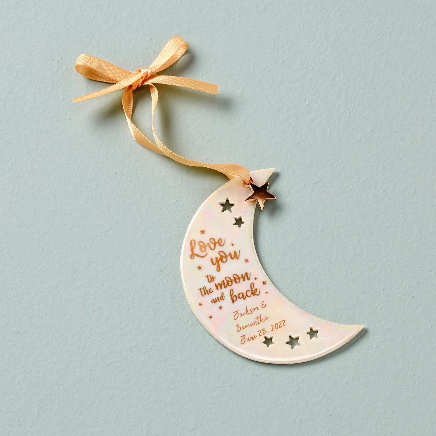 Lenox Love You To The Moon & Back Ornament 3 Lenox Love You To The Moon & Back Ornament
