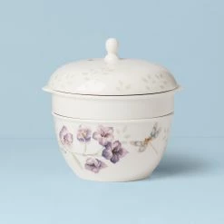 Lenox Butterfly Meadow 3-Piece Stackable Bowl Set -lenox Store Online 892759 w11