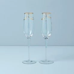 Lenox Disney Bridal 2pc Toasting Flutes