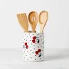 Kate Spade Vintage Cherry Dot 4-Piece Utensil Crock Set -lenox Store Online 893169 w10