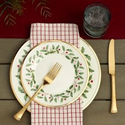Lenox Holiday 12-Piece Plate & Bowl Set -lenox Store Online 893172 877880 894303 894304 894333 893875 893877 LHOL 22 FEA 13