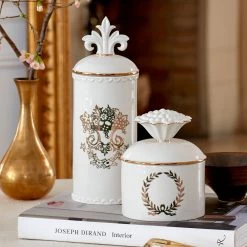 Lenox Autumn Studio Large Canister -lenox Store Online 893266 w11