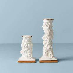 Lenox Autumn Studio 2-Piece Candlestick Set