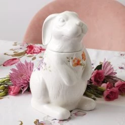 Lenox Butterfly Meadow Bunny Cookie Jar 7 Lenox Butterfly Meadow Bunny Cookie Jar -lenox Store Online 893454 w12